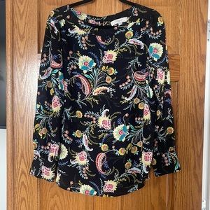 Ann Taylor pattered work or going out shirt